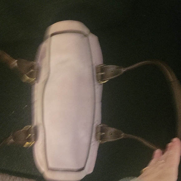 Coach Leather Suede And Leather Handbag - Picture 3 of 7